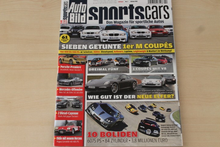 Auto Bild Sportscars 02/2012